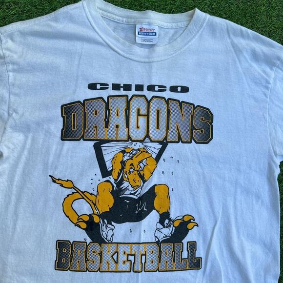 Vintage Chico Dragons Basketball Long-Sleeve T-Shirt - Picture 2 of 7